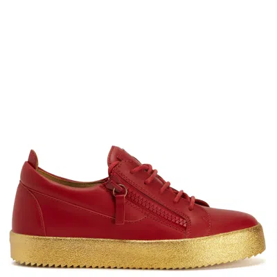 Giuseppe Zanotti Frankie Low-top Trainers In Red