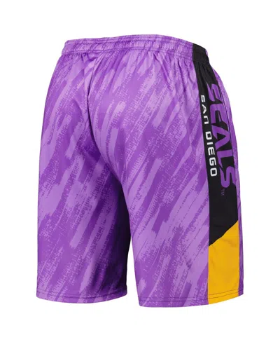 Shop Foco Men's  Purple San Diego Seals Static Mesh Shorts