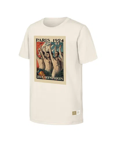 Shop Outerstuff Men's Natural 1924 Paris Games Olympic Heritage T-shirt