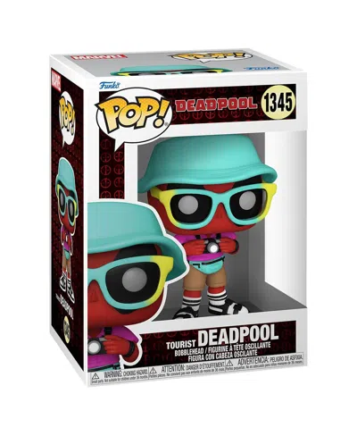 Shop Funko Deadpool Tourist Pop! Figurine In Multi