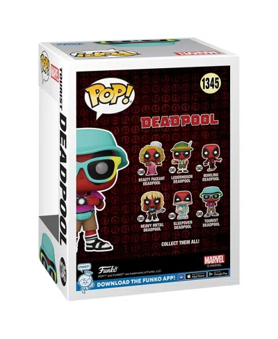 Shop Funko Deadpool Tourist Pop! Figurine In Multi