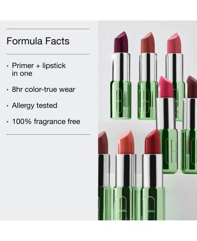 Clinique Pop Longwear Satin Lipstick, 0.14 Oz. In Disco Pop