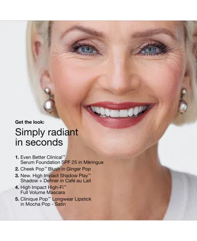 Clinique Pop Longwear Satin Lipstick, 0.14 Oz. In Disco Pop