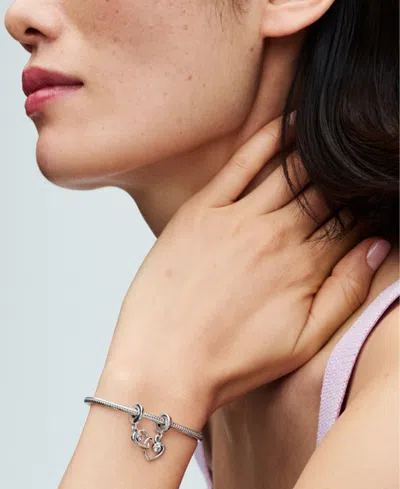 Pandora Forever Always Splittable Dangle Charm In Silver