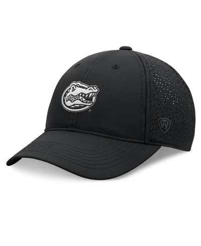 Shop Top Of The World Men's  Black Florida Gators Liquesce Trucker Adjustable Hat