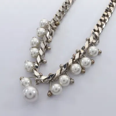 Shop N°21 Necklace Fake Pearl Silver