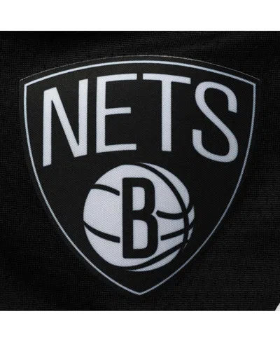 Shop Nike Big Boys And Girls  Black Brooklyn Nets 2020/21 Swingman Performance Shorts