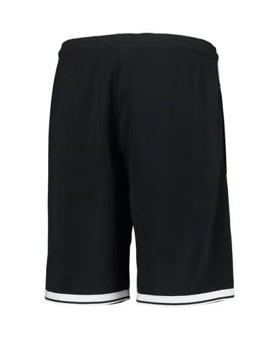 Shop Nike Big Boys And Girls  Black Brooklyn Nets 2020/21 Swingman Performance Shorts