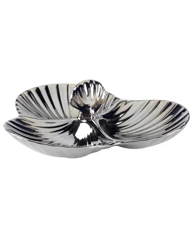 Certified International Silver Coast 3d Shell 3 Section Server In Miscellaneous