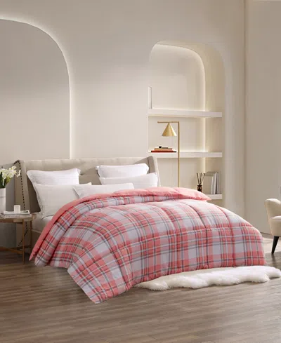 Royal Luxe Reversible Down Alternative Comforter, Full/queen, Exclusively At Macy's In Pink