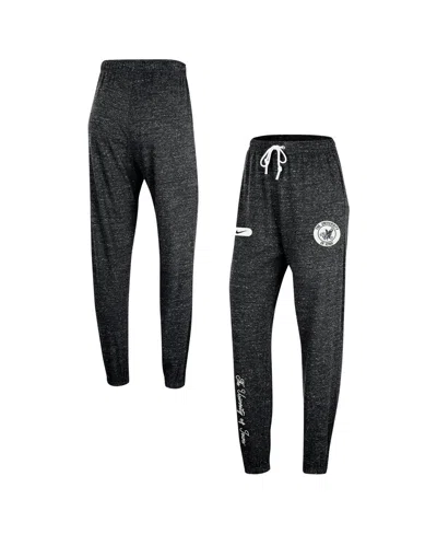 Nike Black Iowa Hawkeyes Gym Vintage Multi-hit Jogger Pants In Black