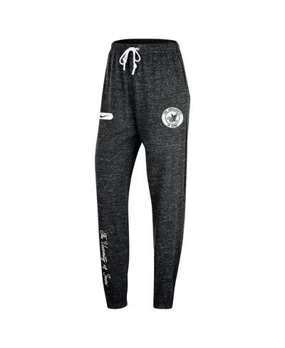 Nike Black Iowa Hawkeyes Gym Vintage Multi-hit Jogger Pants In Black