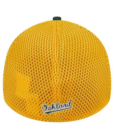 Shop New Era Men's  Green Oakland Athletics Neo 39thirty Flex Hat