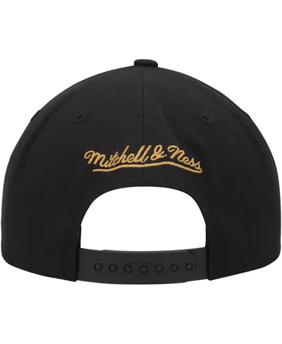 Mitchell & Ness Men's  Black Vegas Golden Knights Core Team Script 2.0 Snapback Hat In Black