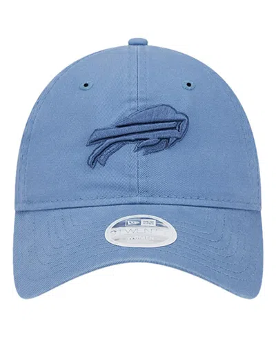 Shop New Era Women's  Blue Buffalo Bills Color Pack 9twenty Adjustable Hat