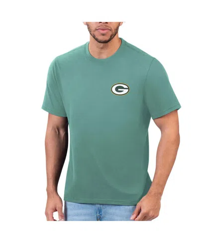 Shop Margaritaville Men's  Mint Green Bay Packers T-shirt