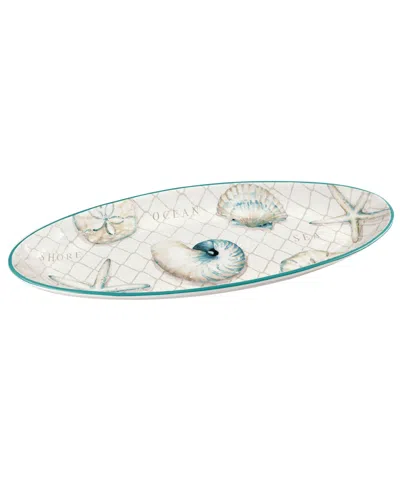 Certified International Ocean View Fish Platter In Miscellaneous