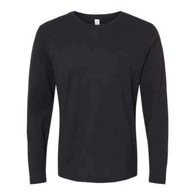 Shop Alternative Cotton Jersey Long Sleeve Go-to Tee In Black