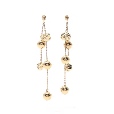 Shop Chloé Earrings Gp Gold