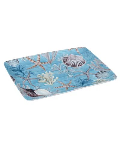 Shop Certified International Beyond The Shore Rectangular Platter In Miscellaneous