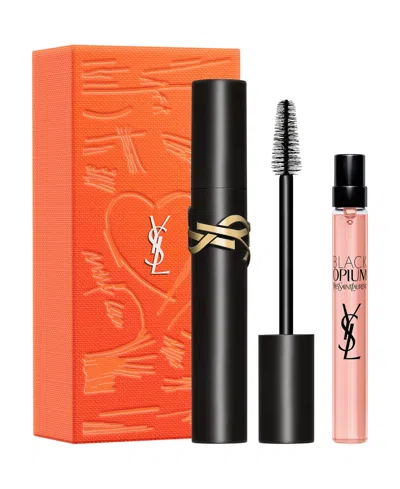 Shop Saint Laurent 2-pc. Black Opium Eau De Parfum & Lash Clash Mascara Gift Set In No Color