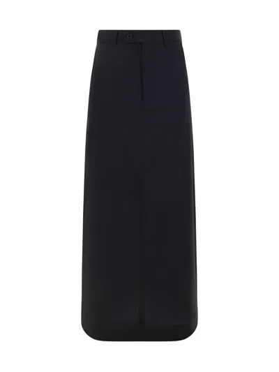 Shop Mm6 Maison Margiela Long Skirt In 900