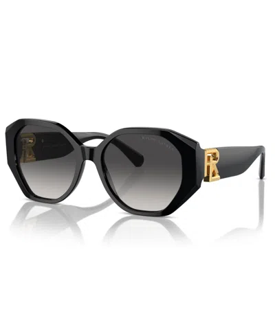 Shop Ralph Lauren Women's Sunglasses, The Juliette Rl8220 In Black