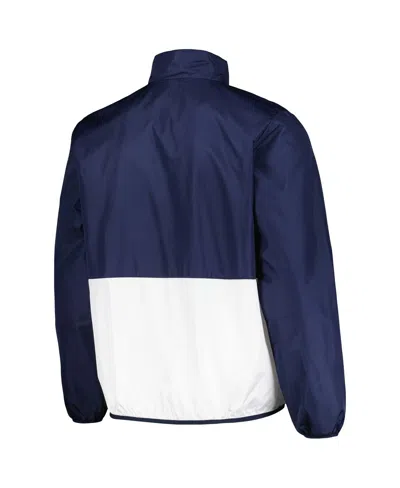 G-iii Sports By Carl Banks Men's  Navy Arizona Wildcats Cornerman Half-zip Top In Navy