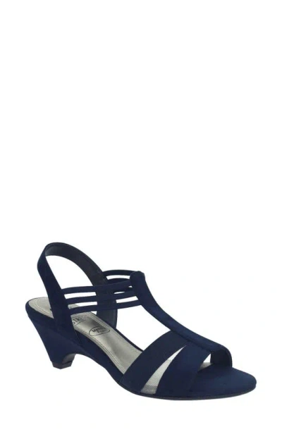 Shop Impo Estrella Slingback Sandal In Midnight Blue