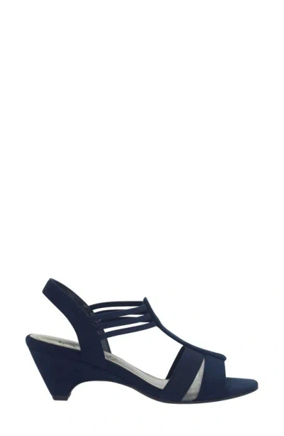 Shop Impo Estrella Slingback Sandal In Midnight Blue