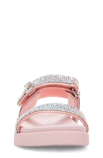 STEVE MADDEN STEVE MADDEN KIDS' RHINESTONE SANDAL 