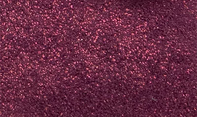 Reaction Kenneth Cole Elstree Bow Flat In Burgundy Microsuede