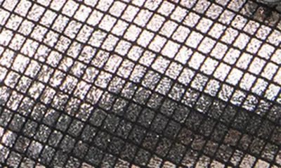 Reaction Kenneth Cole Elstree Bow Flat In Pewter Sequin Stretch
