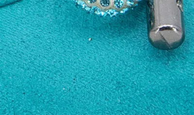 Reaction Kenneth Cole Elstree Bow Flat In Teal Micro