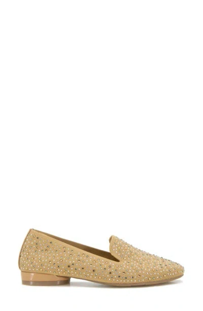 Reaction Kenneth Cole Unity Crystal Knit Loafer In Biscuit Knit
