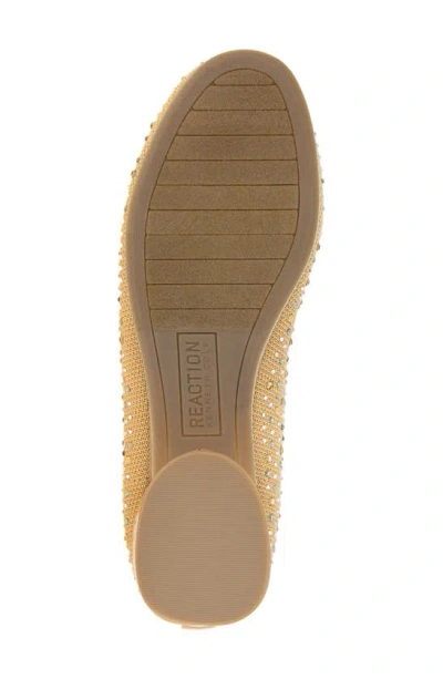 Reaction Kenneth Cole Unity Crystal Knit Loafer In Biscuit Knit