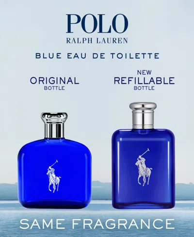 Shop Ralph Lauren Men's 2-pc. Polo Blue Eau De Toilette Jumbo Gift Set In No Color