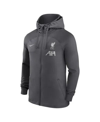 Shop Nike Men's  Anthracite Liverpool 2024/25 Strike Performance Track Suit