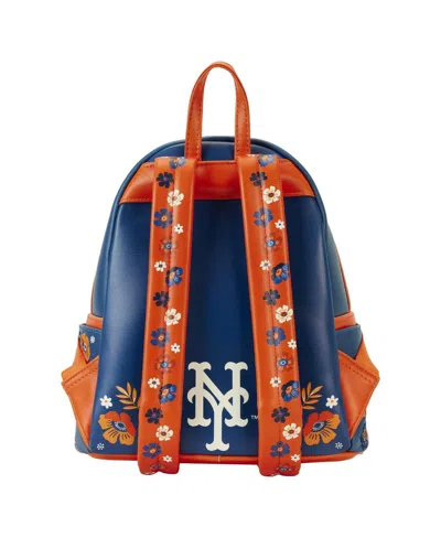 Shop Loungefly Men's And Women's  New York Mets Floral Mini Backpack In Multi