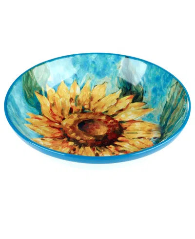 Shop Certified International Golden Sunflowers Serving Bowl In Miscellaneous
