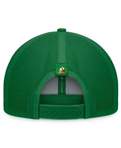 Shop Top Of The World Men's  Green Oregon Ducks Carson Trucker Adjustable Hat