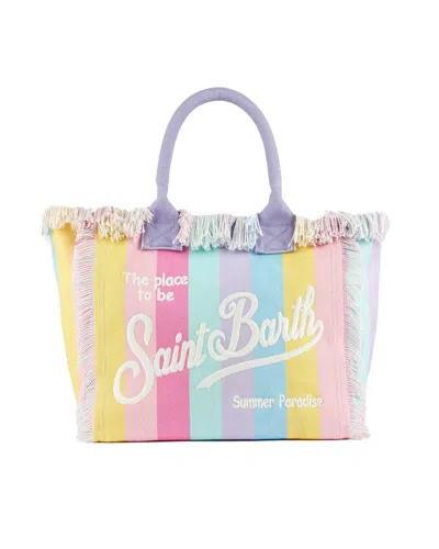 Shop Mc2 Saint Barth Shoulder Bag In Multicolour