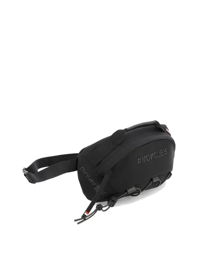 Shop Moncler Grenoble Nylon Belt Bag In Black