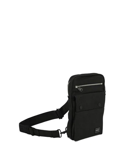 Shop Porter Yoshida Crossbody Bag With Patch In Black
