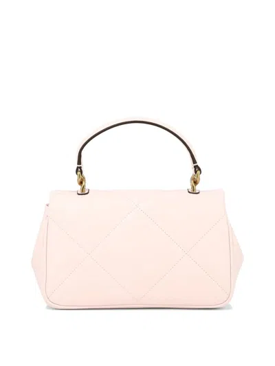 Shop Tory Burch "kira Diamond Quilt" Handbag In Pink