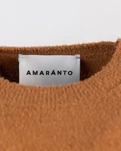 Shop Amaranto Amaránto T-shirts In Ruggine