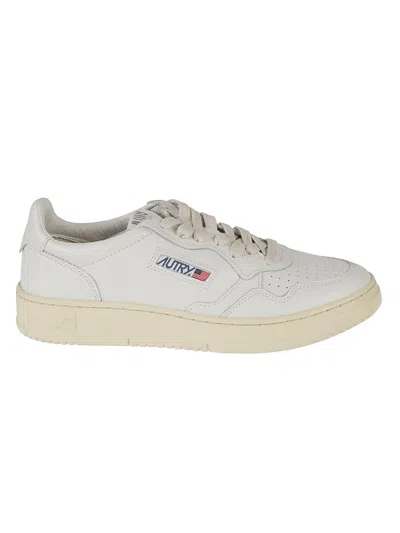 Shop Autry - Action Low-top Sneakers In Wht Wht