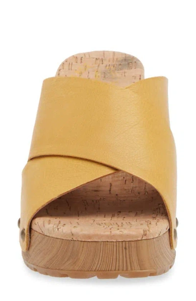 Shop Kork-ease ® Tatum Slide Sandal In Yellow