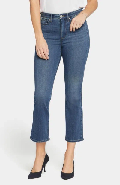 Shop Nydj Crop High Waist Slim Bootcut Jeans In Serendipity