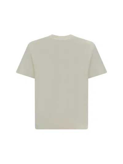 Shop Autry T-shirts In Cream